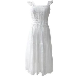 white summer dress